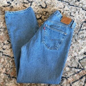 Levi’s 501 Women’s Jeans W29 L32 90s Style Straight Leg Medium Wash